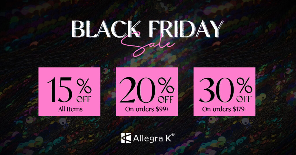 Allegra K Black Friday Giveaway