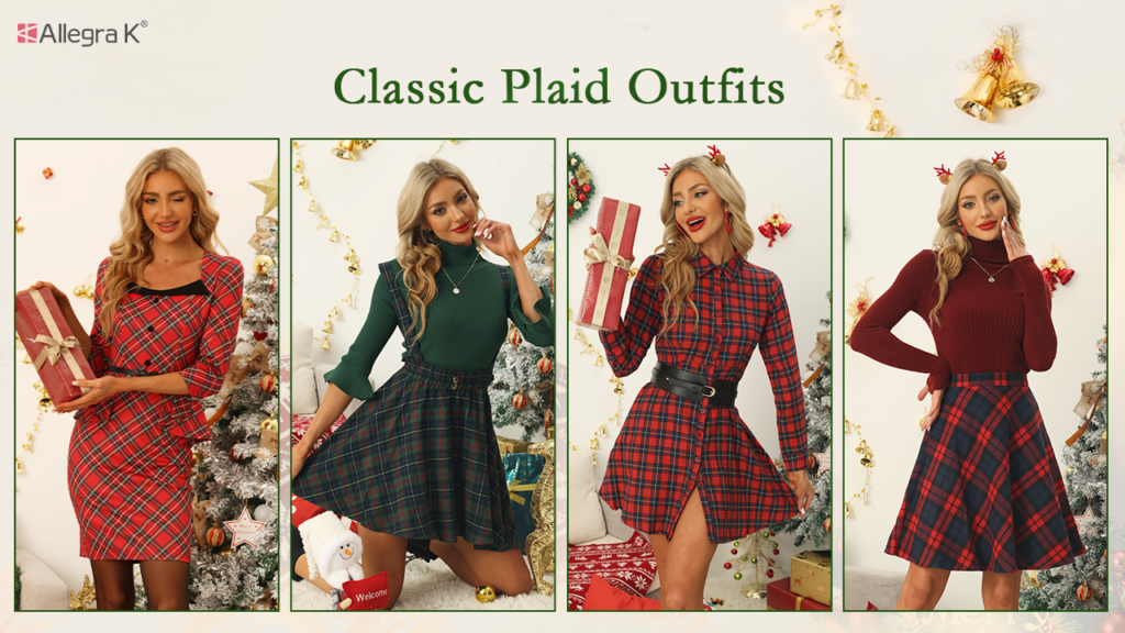 Classic Plaid Patterns - The Perfect Christmas Outfit
